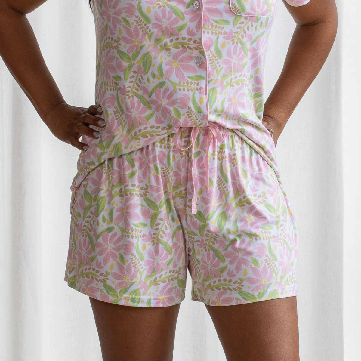 Pajama Shorts - Sweet Pea