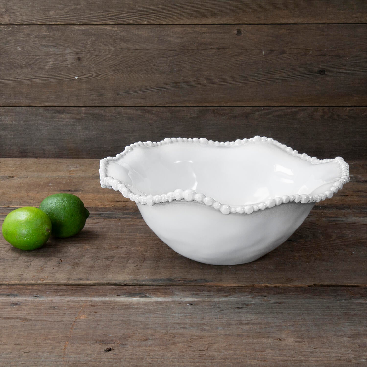 Beatriz Ball Vida Alegria White Bowl - Medium