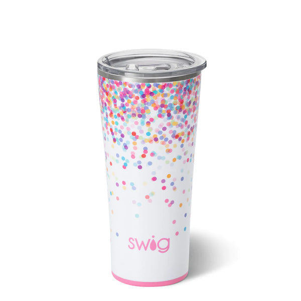 Swig Stainless Steel Tumbler w/Lid - 22oz. (Confetti)