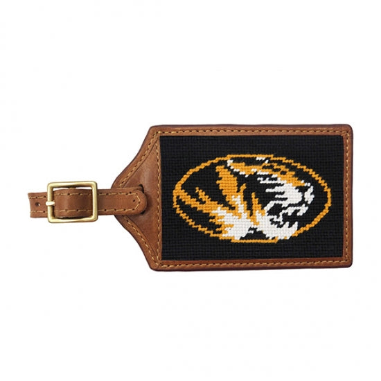 Needlepoint Luggage Tag - Mizzou