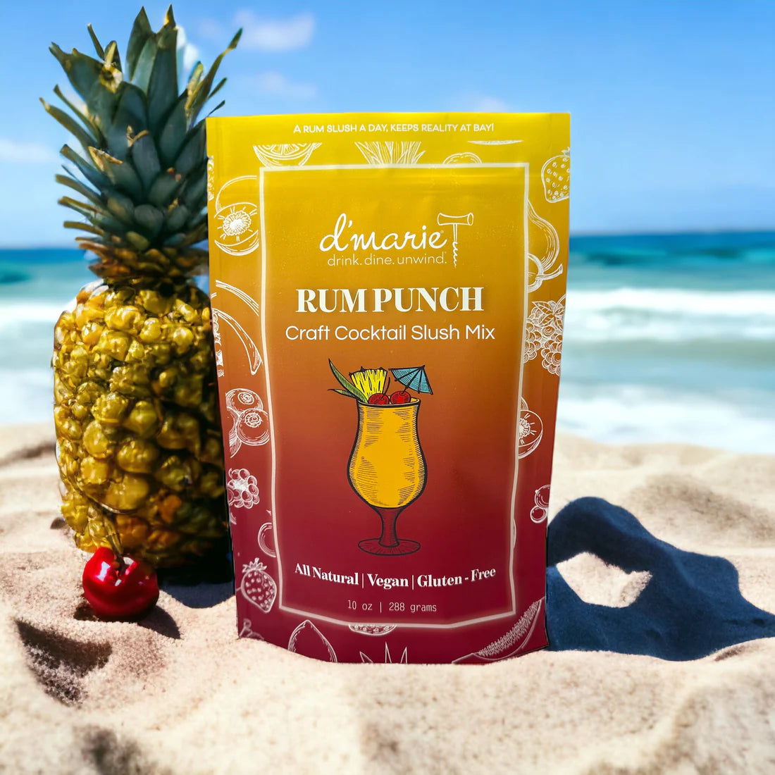 Craft Cocktail Slush Mix - Rum Punch