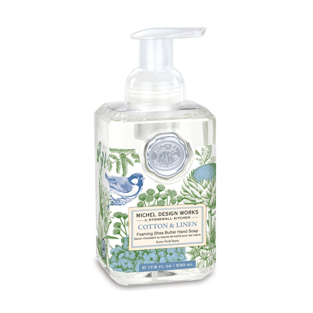 Michel Design Works Foaming Handsoap - Cotton & Linen