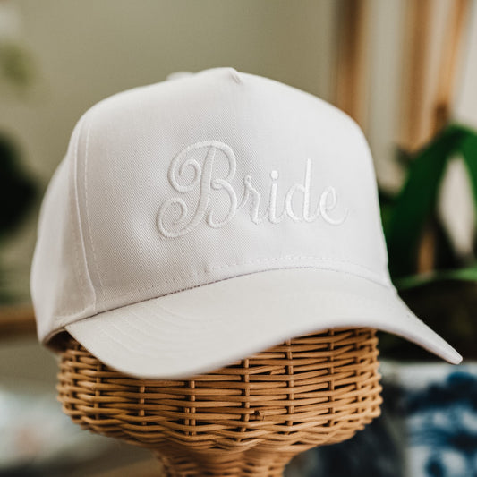 Bride Cap - White