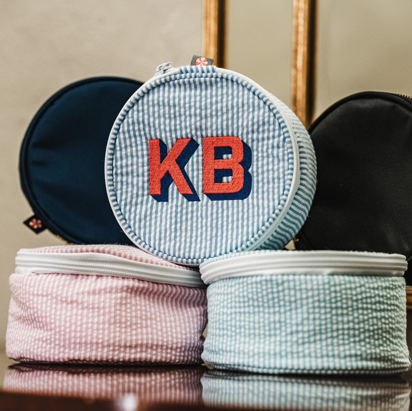Personalized Nylon Button Bag - Assorted Colors