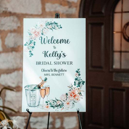 Personalized Wedding/Wedding Shower/Engagement Party Welcome Sign