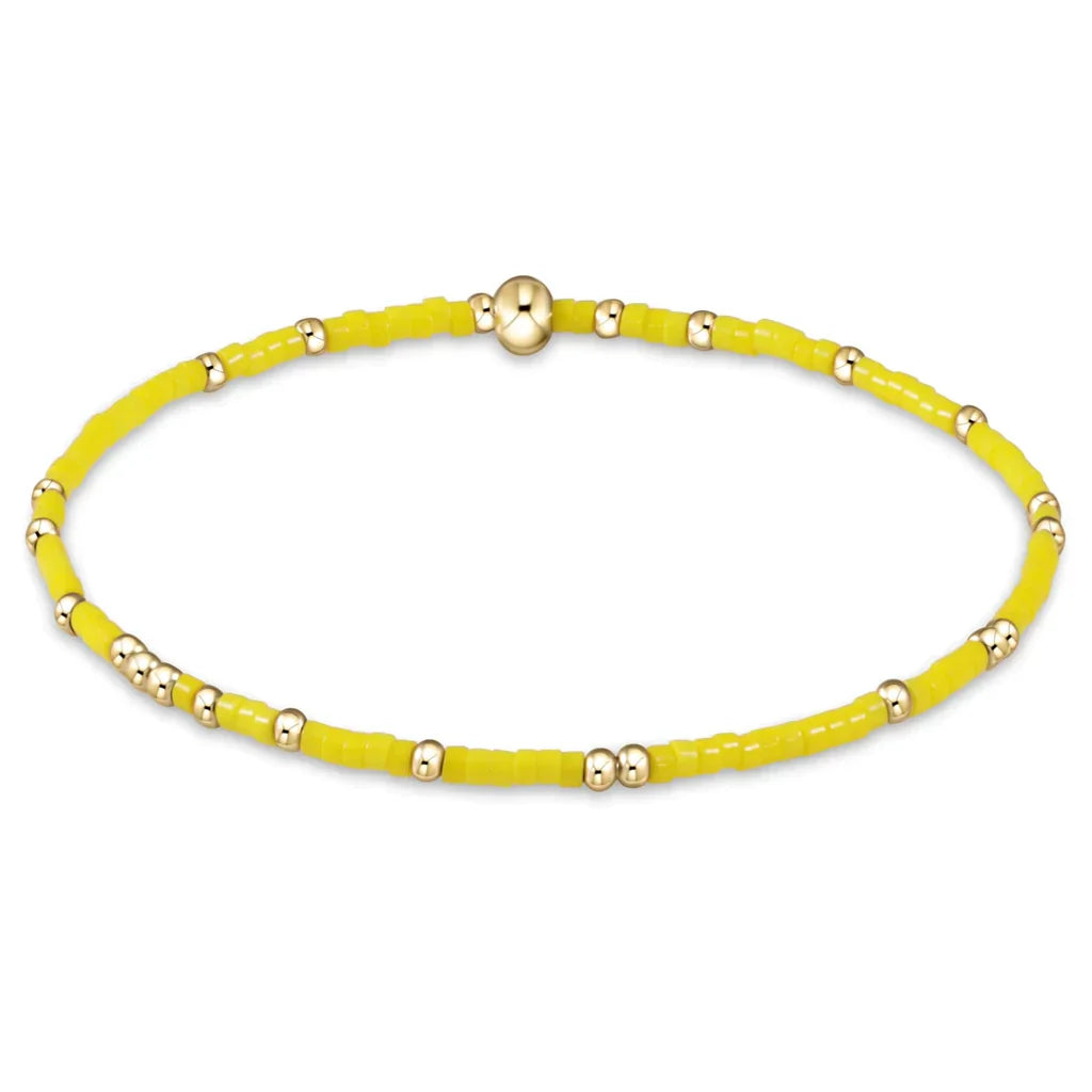 Enewton Gameday Hope Unwritten Bracelet - Golden Yellow