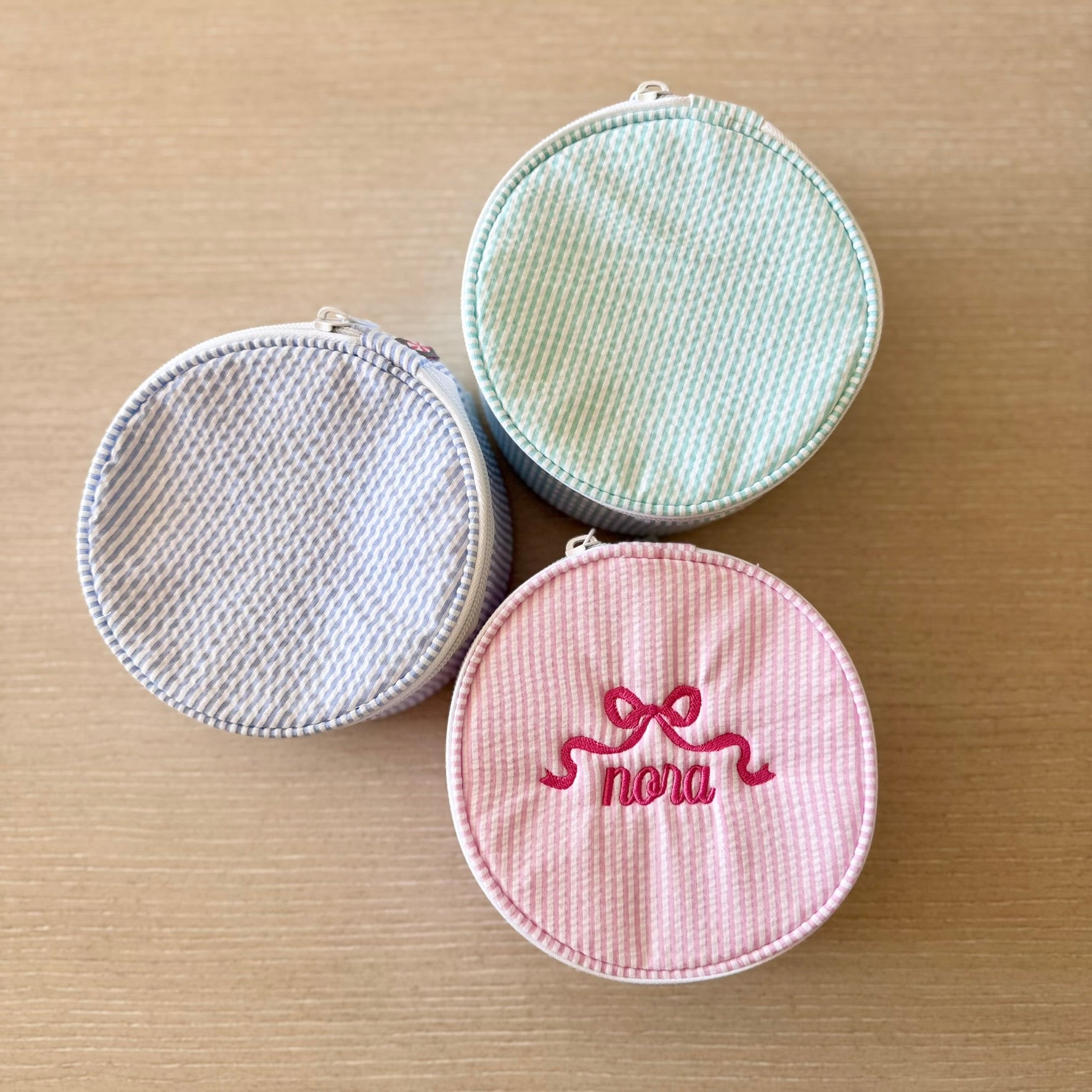 Personalized Travel Jewelry Case