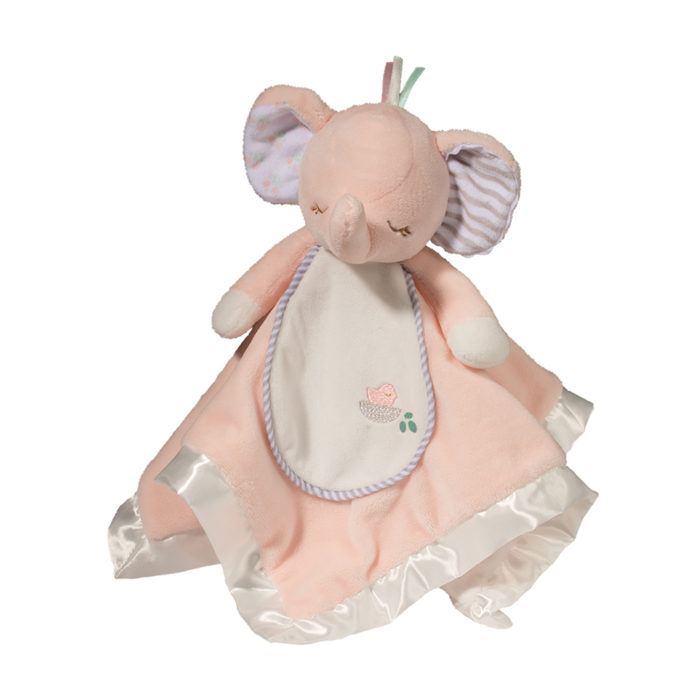 Personalized Lil' Snuggler - Pink Elephant