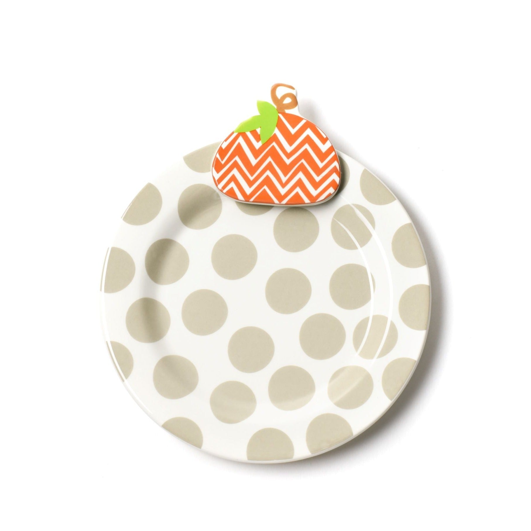 Happy Everything Embellishment Plate - Pumpkin