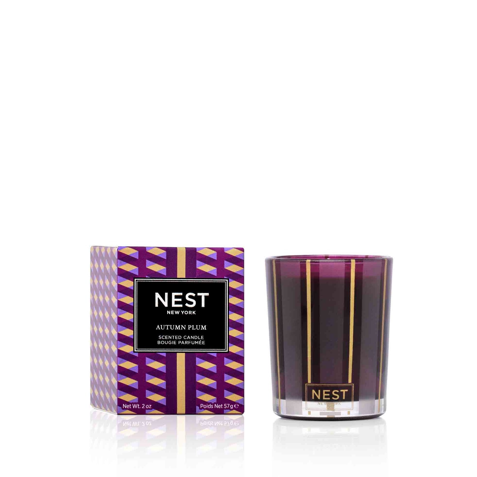 NEST New York Votive Candle - Autumn Plum