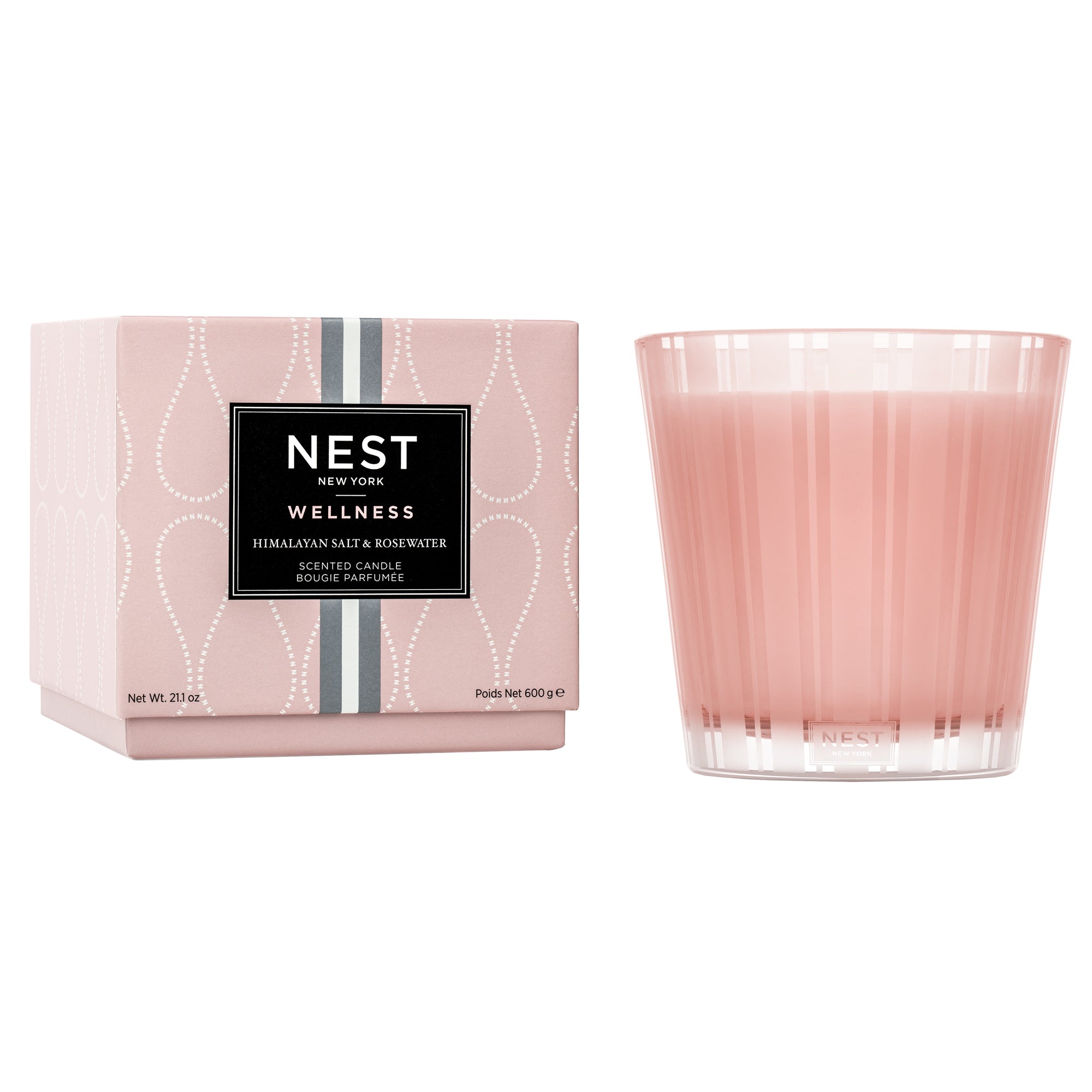 NEST New York 3-Wick Candle - Himalayan Salt & Rosewater