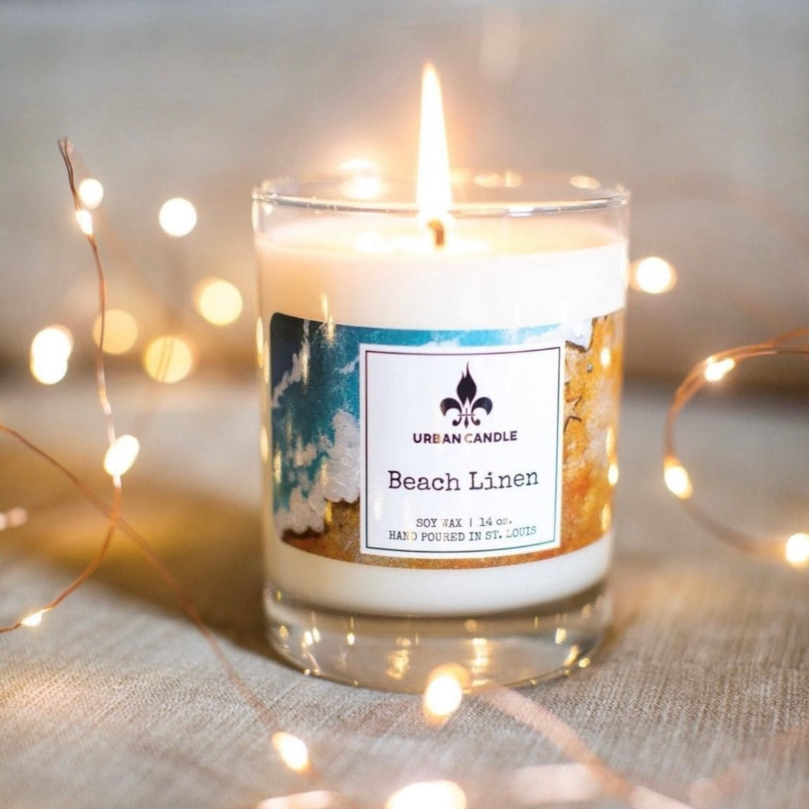 Beach Linen Soy Wax Candle