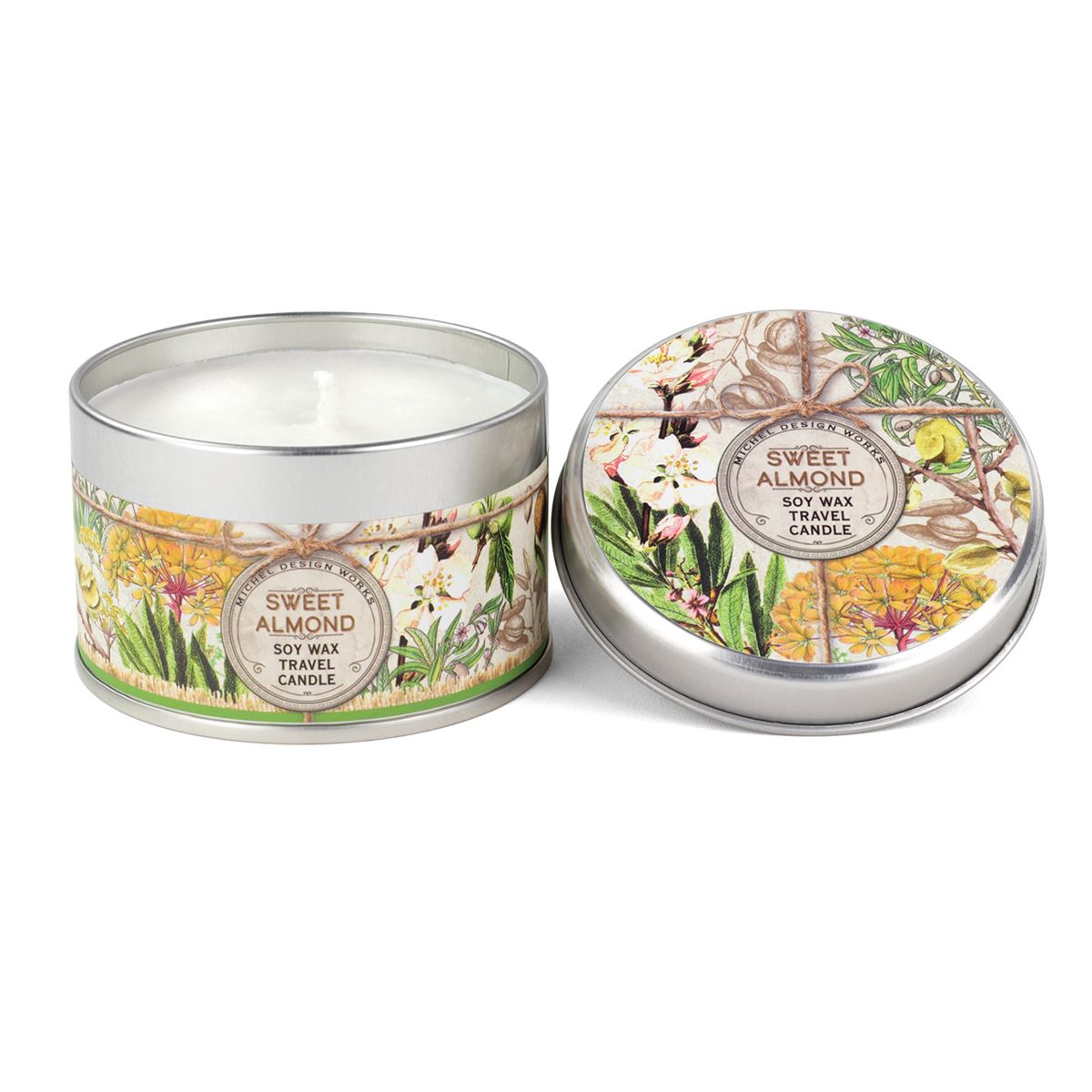 Michel Design Works Travel Tin Candle - 4 oz. - Sweet Almond