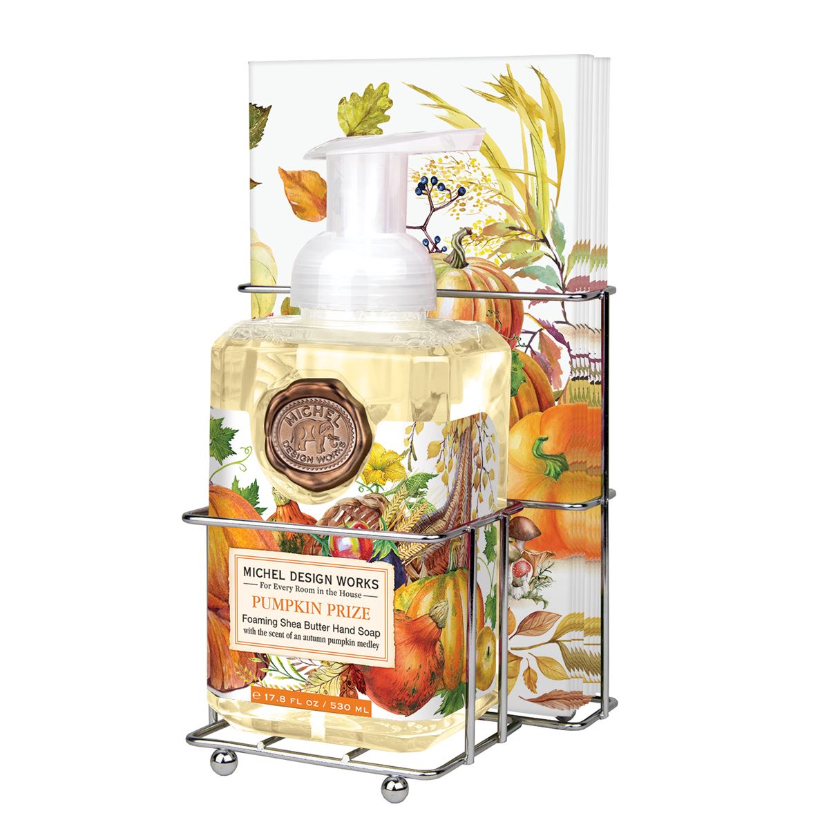 Michel Design Works Foaming Handsoap in Caddy - Pumpkin Prize