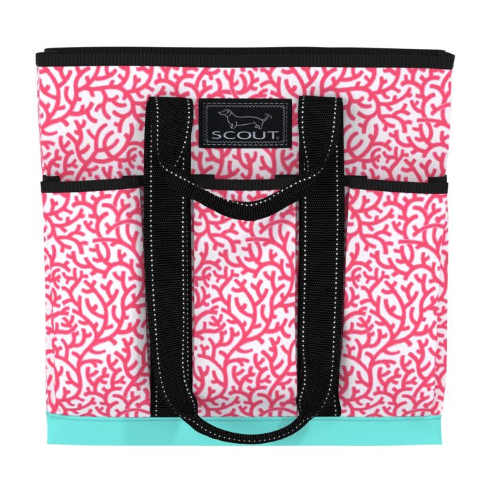 Scout Pocket Rocket Tote Bag - Coral Me Maybe