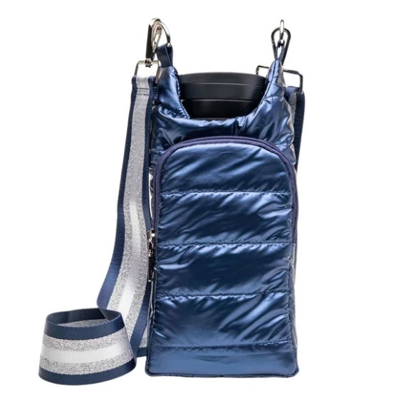 Wanderfull Crossbody Hydrobag - Metallic Navy