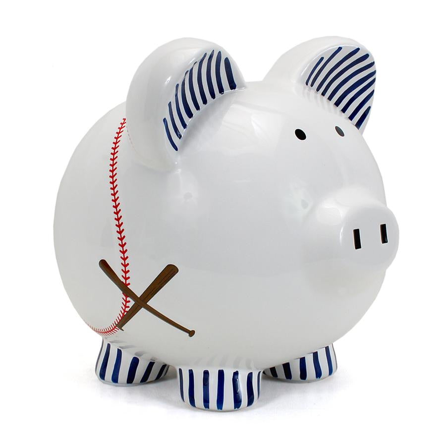 Personalized All-Star Piggy Bank - Baseball