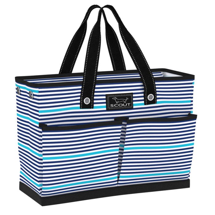 Scout BJ Pocket Tote Bag - Sea Island Stripes