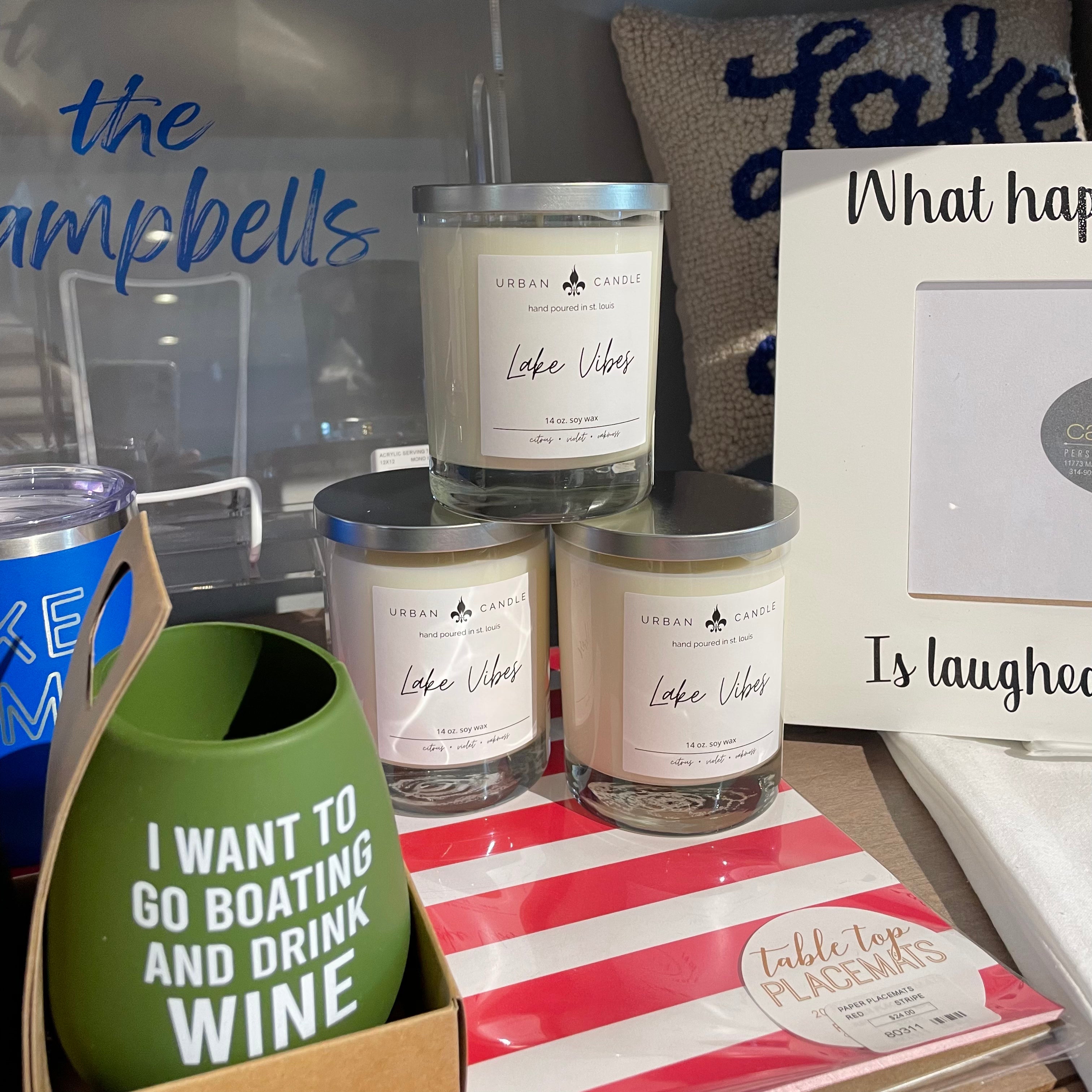 Lake Vibes Soy Wax Candle