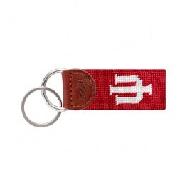 Needlepoint Key FOB - Collegiate - Indiana