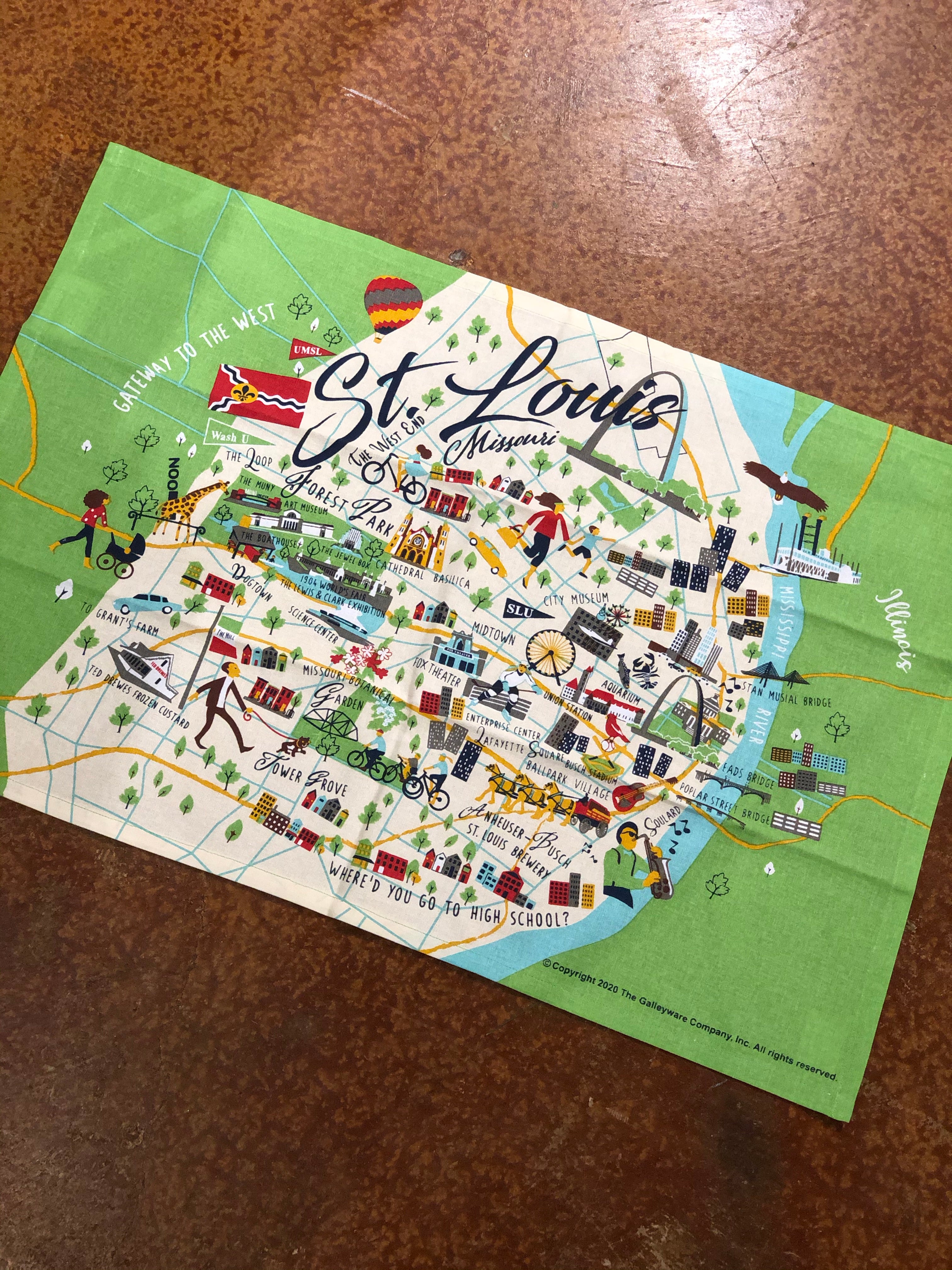 St. Louis Kitchen Towel