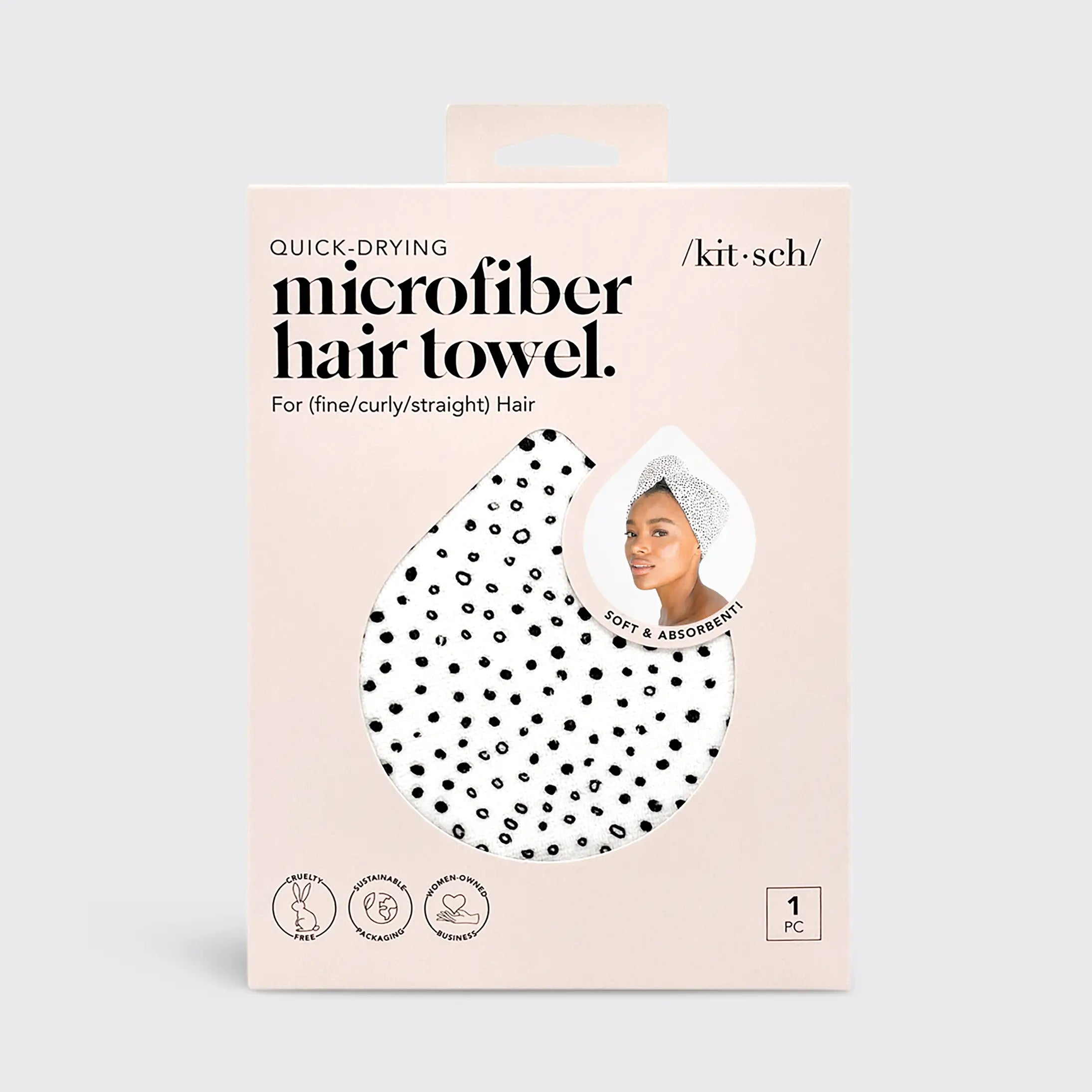 Quick Dry Hair Towel Packaging