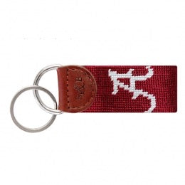 Needlepoint Key FOB - Collegiate - Alabama