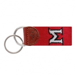 Needlepoint Key FOB - Collegiate - Miami of Ohio