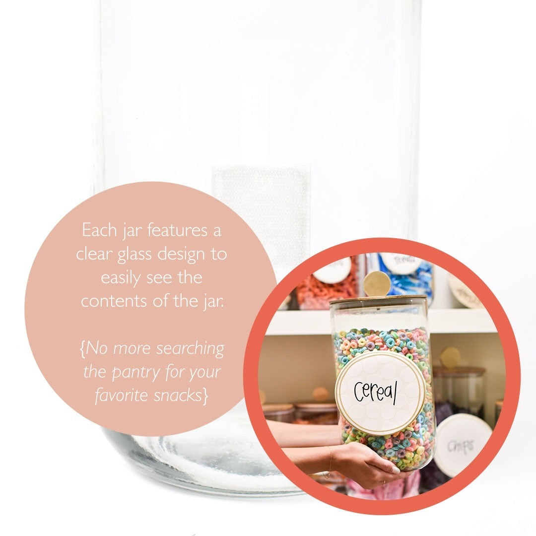 Happy Everything Mini Wooden Lid Glass Jar