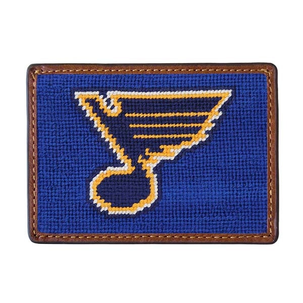 Needlepoint Card Wallet - St. Louis Blues – Cat's Meow