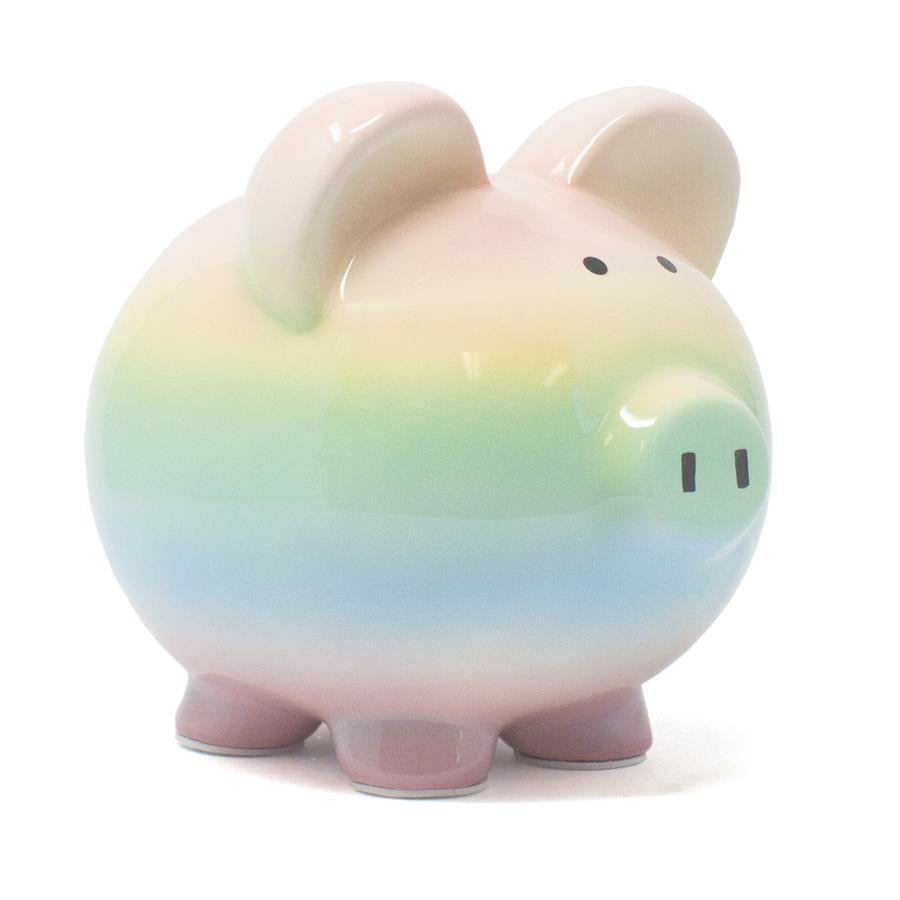 Personalized Ombre Piggy Bank