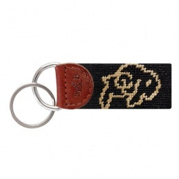 Needlepoint Key FOB - Collegiate - Perdue