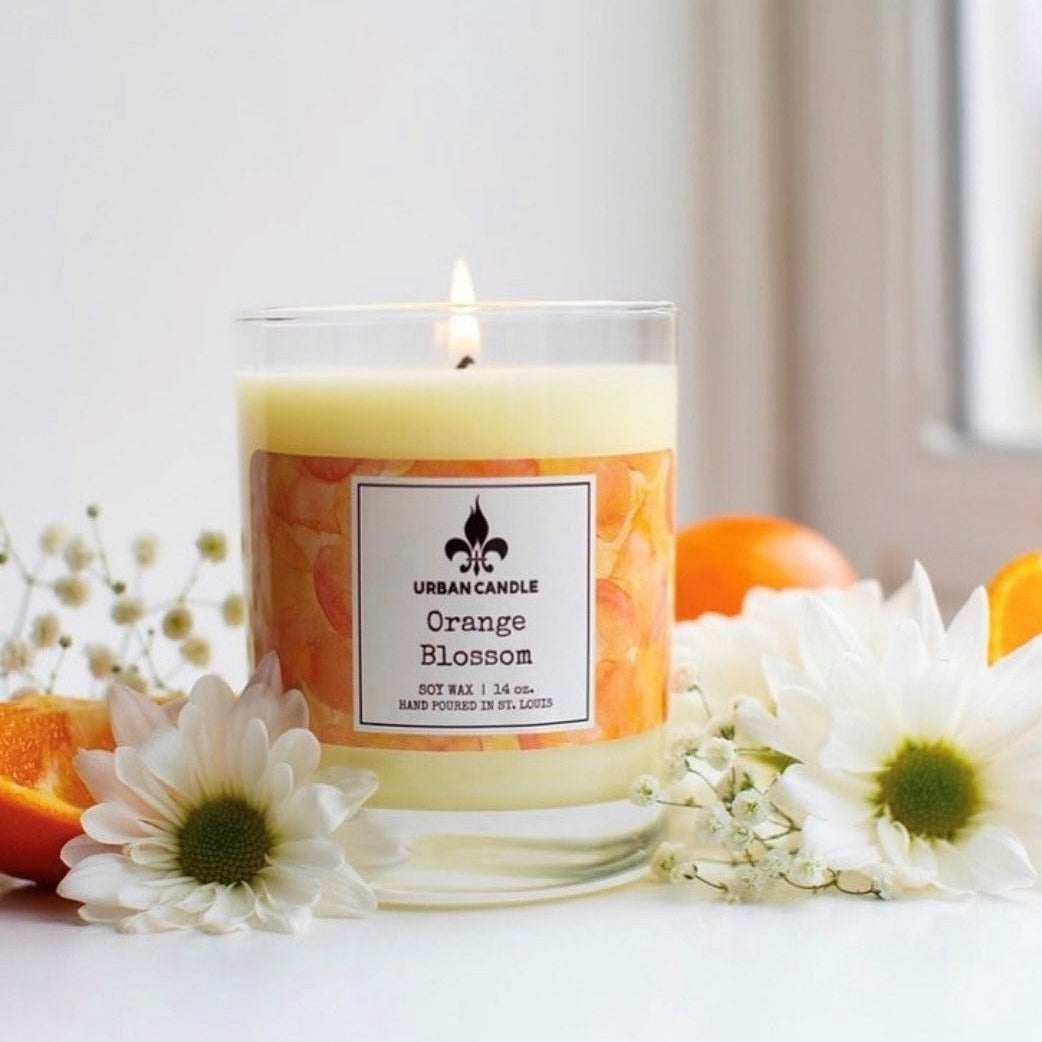 Orange Blossom Soy Wax Candle