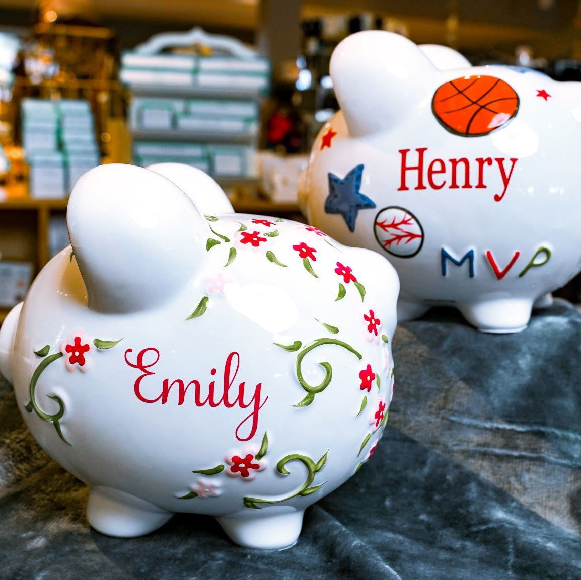 Personalized All-Star Piggy Bank - MVP