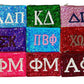 Sequin Sorority Coin Pouch - Assorted