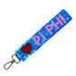 Sequin Sorority Heart Wristlet - Pi Beta Phi