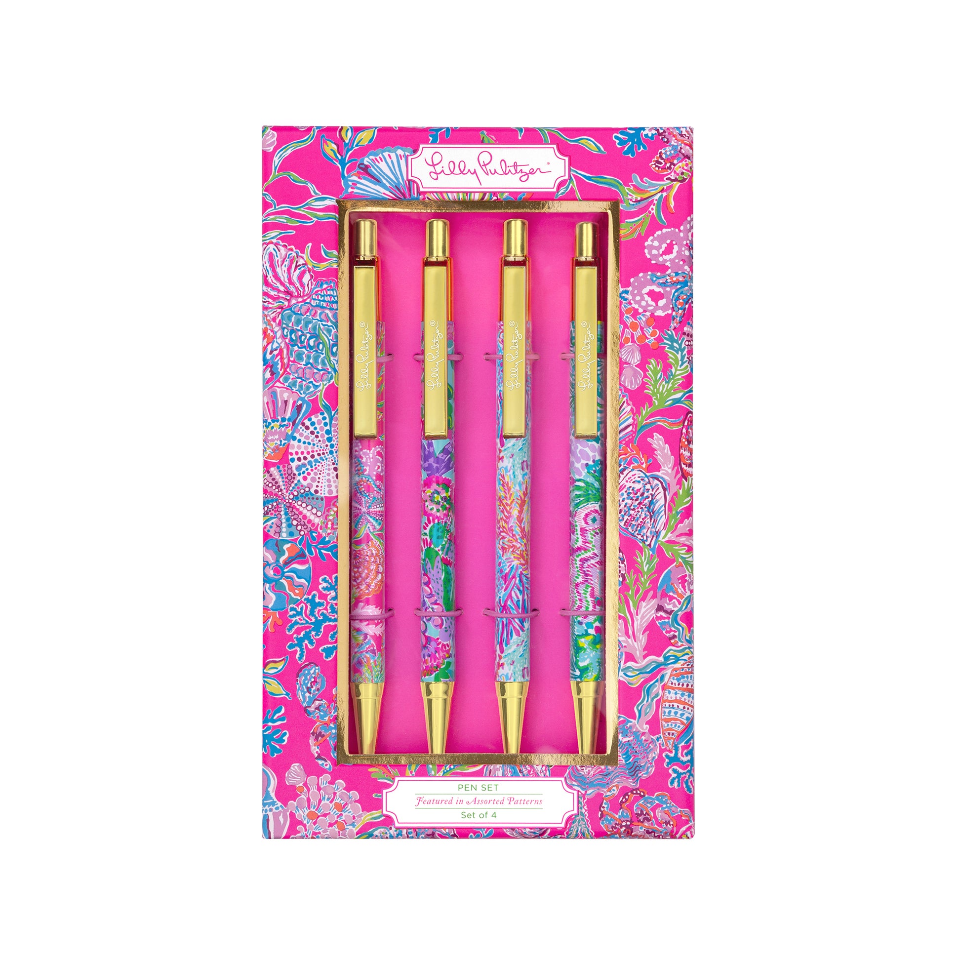 Lilly Pulitzer Pen Set/4