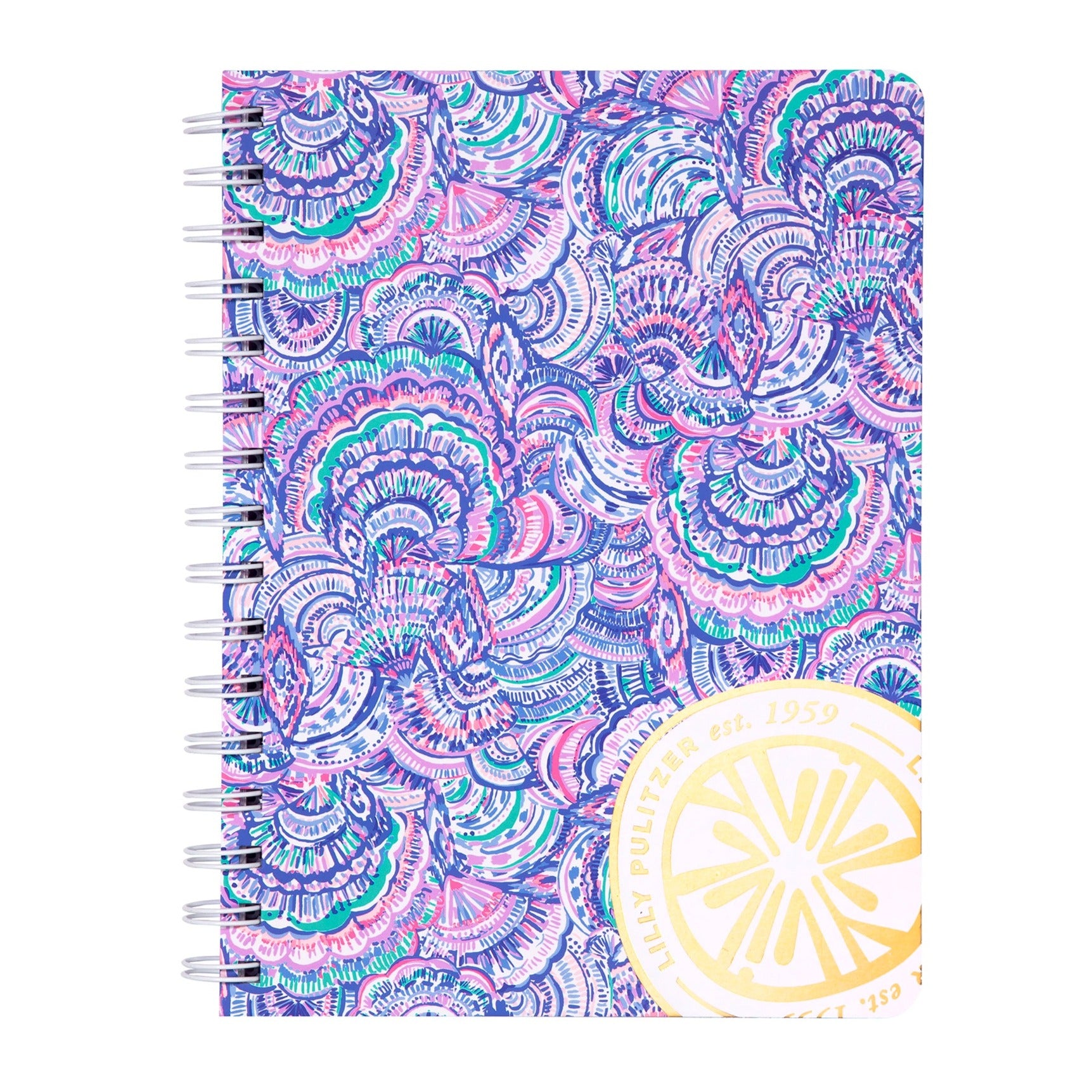 Lilly Pulitzer Mini Notebook - Happy as a Clam