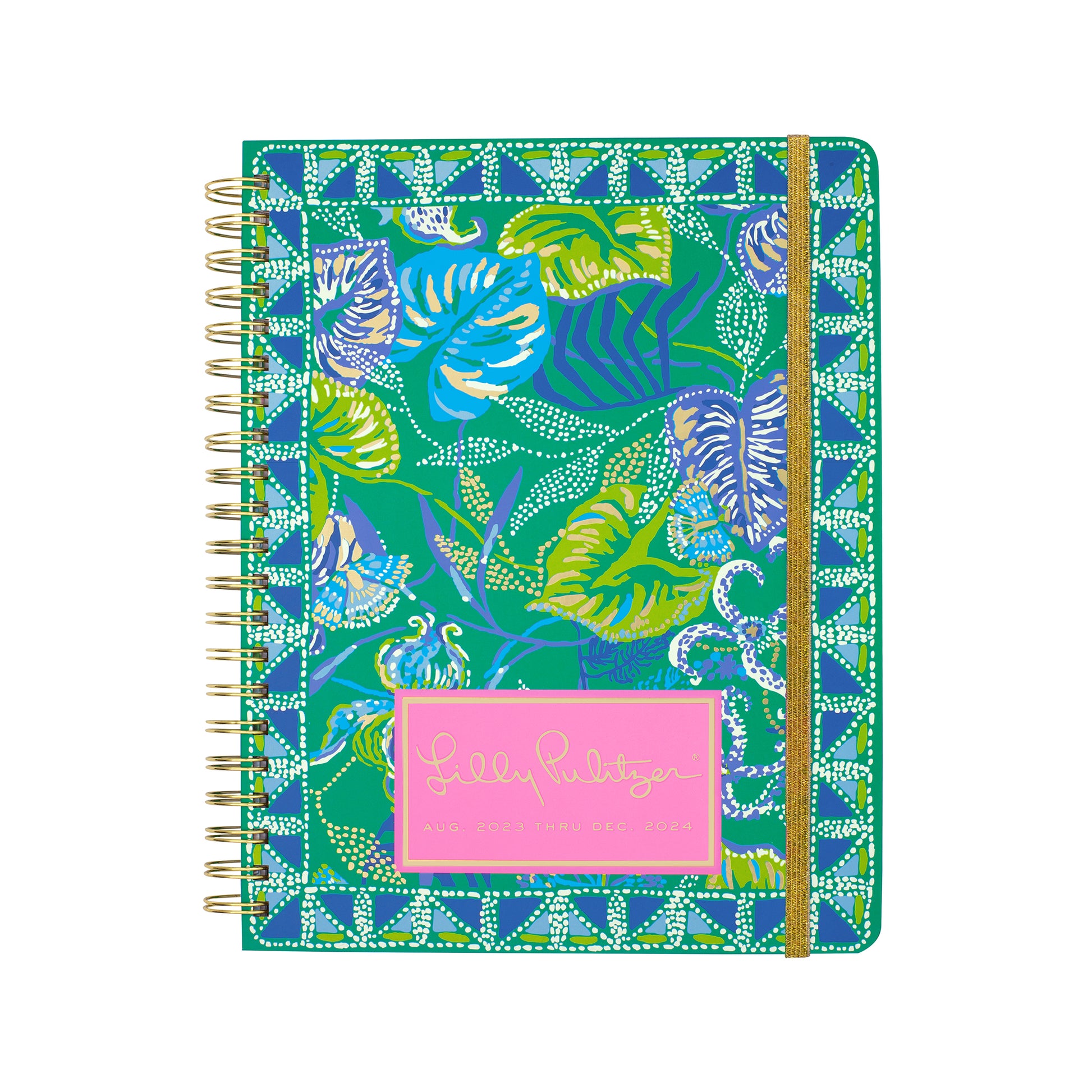 Lilly Pulitzer 17 Month, Jumbo Agenda - 2023/2024 - In a Flutter