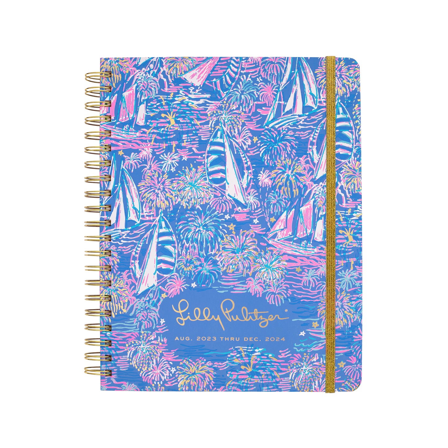 Lilly Pulitzer 17 Month, Jumbo Agenda - 2023/2024 - It's a Sailabration