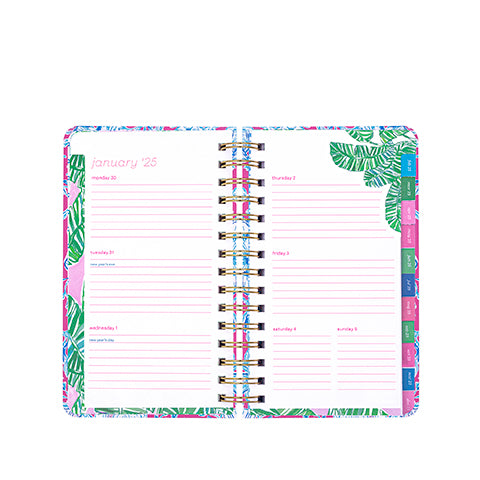 Lilly Pulitzer 17 Month Medium Agenda - 2024/2025 - Interior View