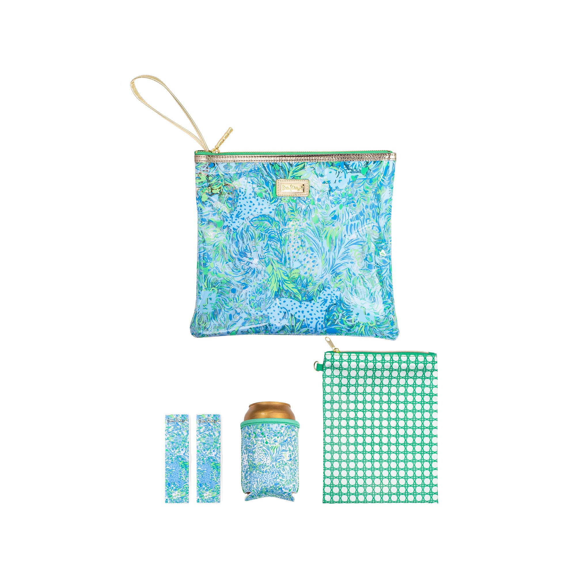 Lilly Pulitzer Beach Day Pouch – Cat's Meow Personalized Gifts