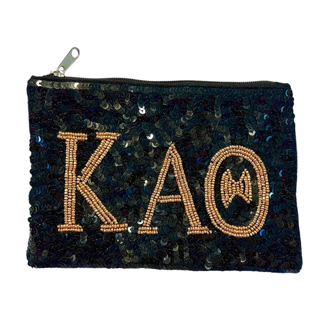 Sequin Sorority Coin Pouch - Kappa Alpha Theta