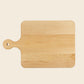 Personalized Maple Cutting Board with Rounded Handle