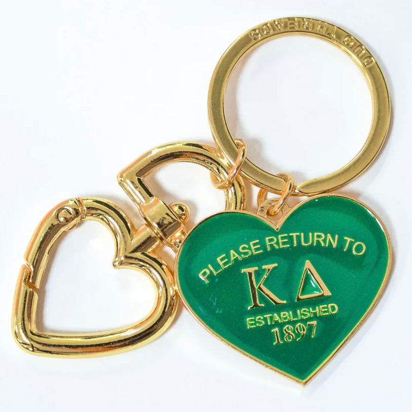 Sorority Please Return Key Ring - Kappa Delta