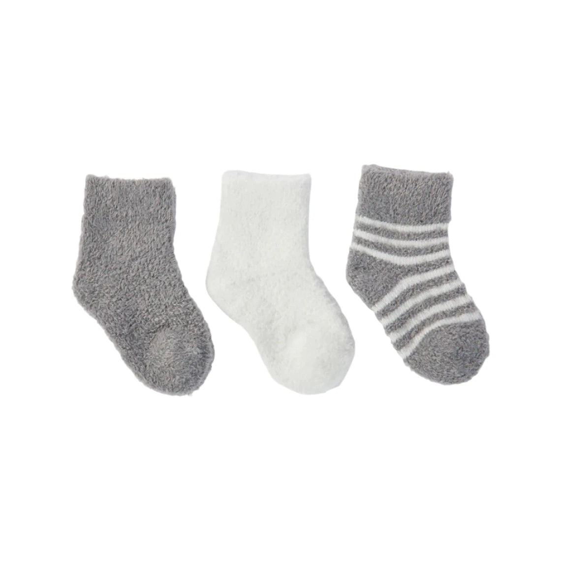 Barefoot Dreams Cozychic Lite Knit Infant Socks - Set/3