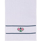 Pickleball Paddles Towel - White
