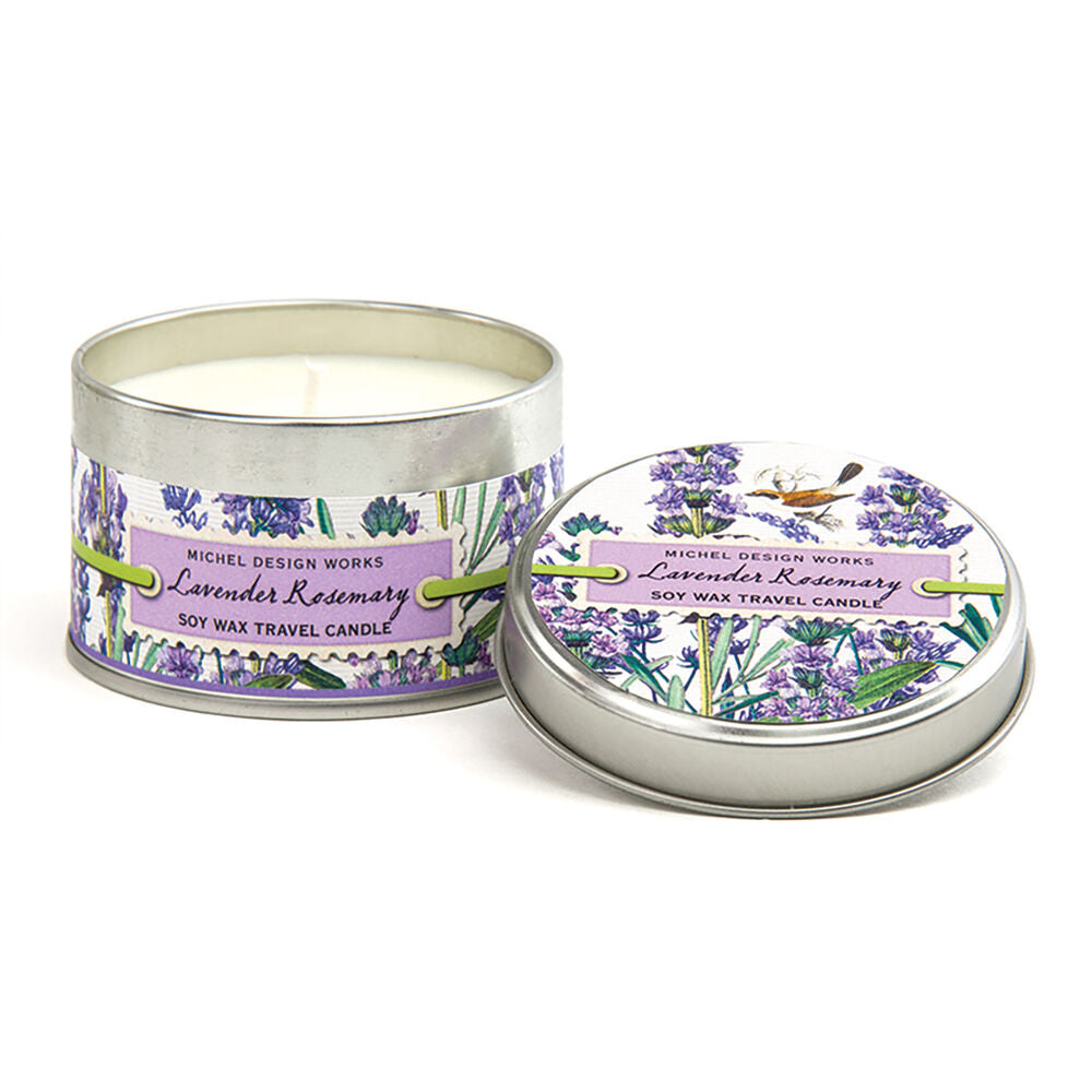Michel Design Works Travel Tin Candle - 4 oz. - Lavender Rosemary