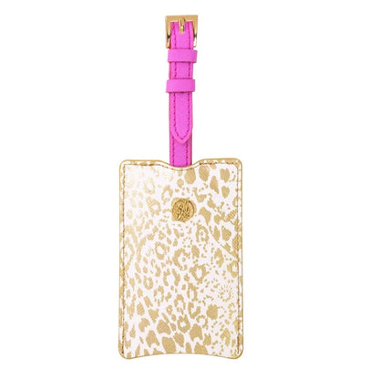 Lilly Pulitzer Luggage Tag - Gold Pattern Play