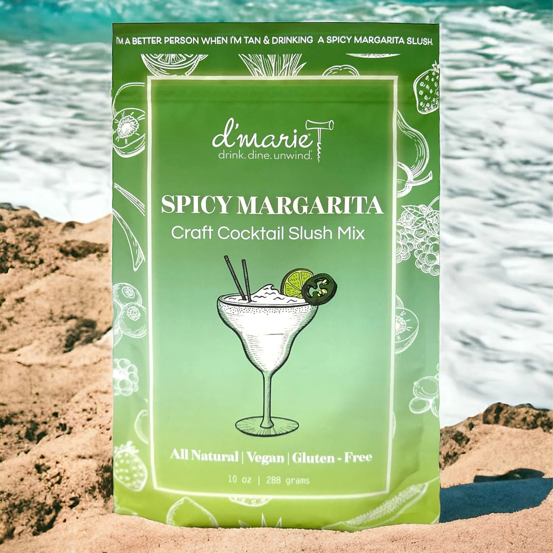 Craft Cocktail Slush Mix - Spicy Margarita